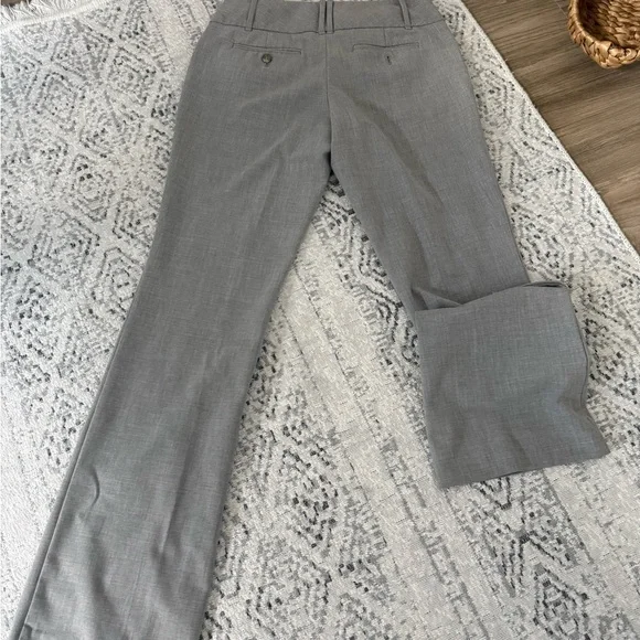The Limited Cassidy Fit Pants Size 2 Low Rise Grey Pockets - Picture 6 of 8